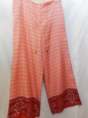Talbots Silk Print Capris - Sz. 4P